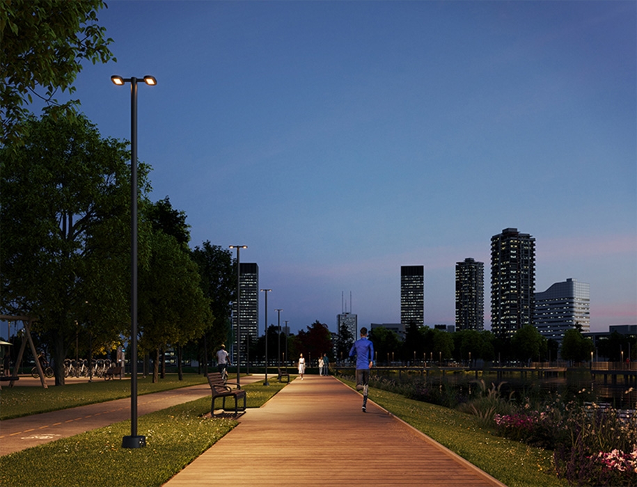 Pole Mounted Luminaires - Trilo