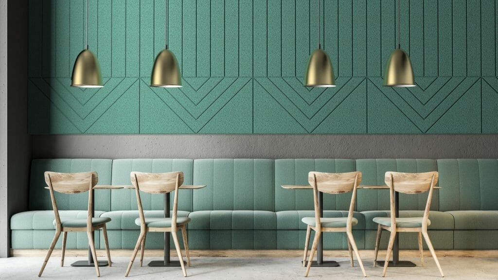 Engraved Acoustic Panels - Envirocoustic™ Wood Wool