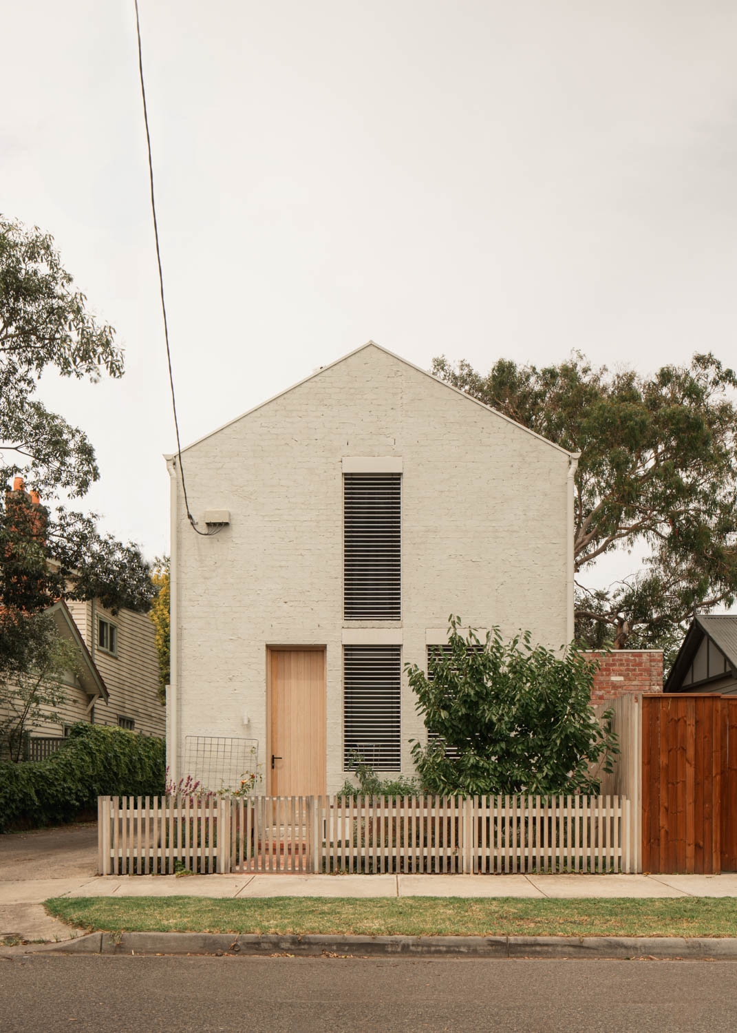 External Venetian Blinds in Little Brick House