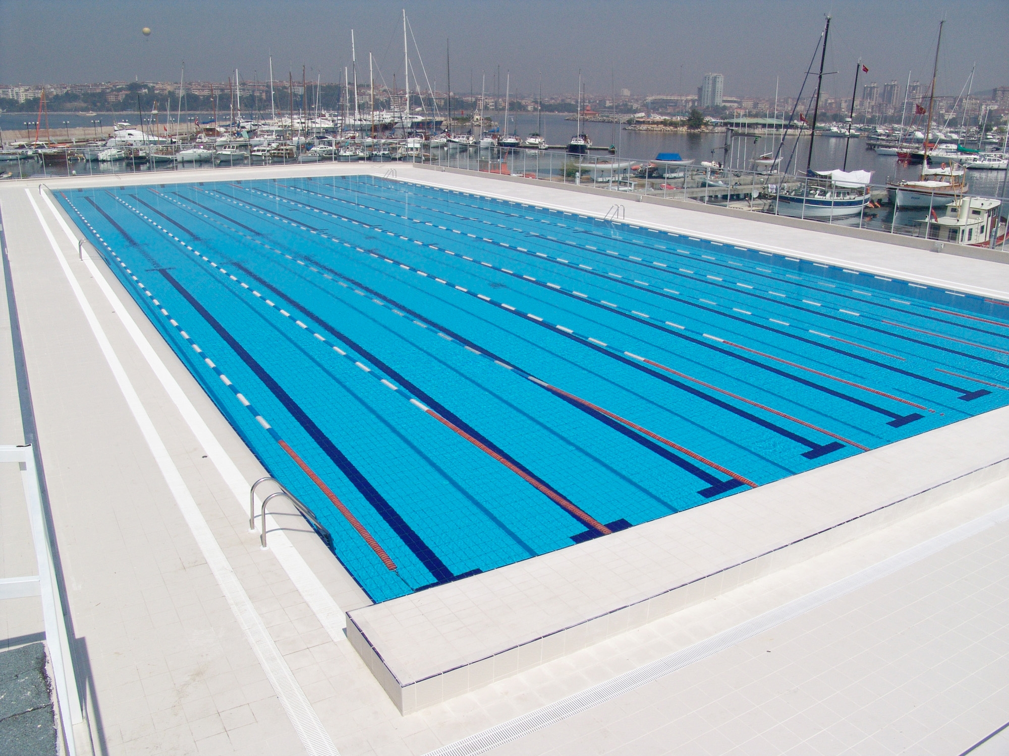 Porcelain Pool Tiles - Olympic Series