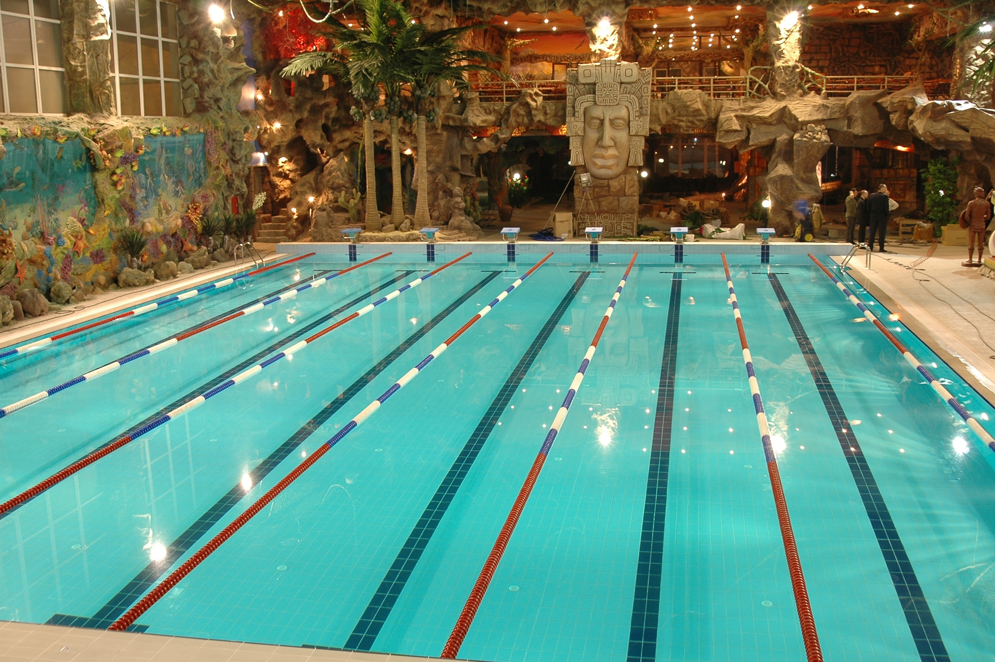 Porcelain Pool Tiles - Olympic Series