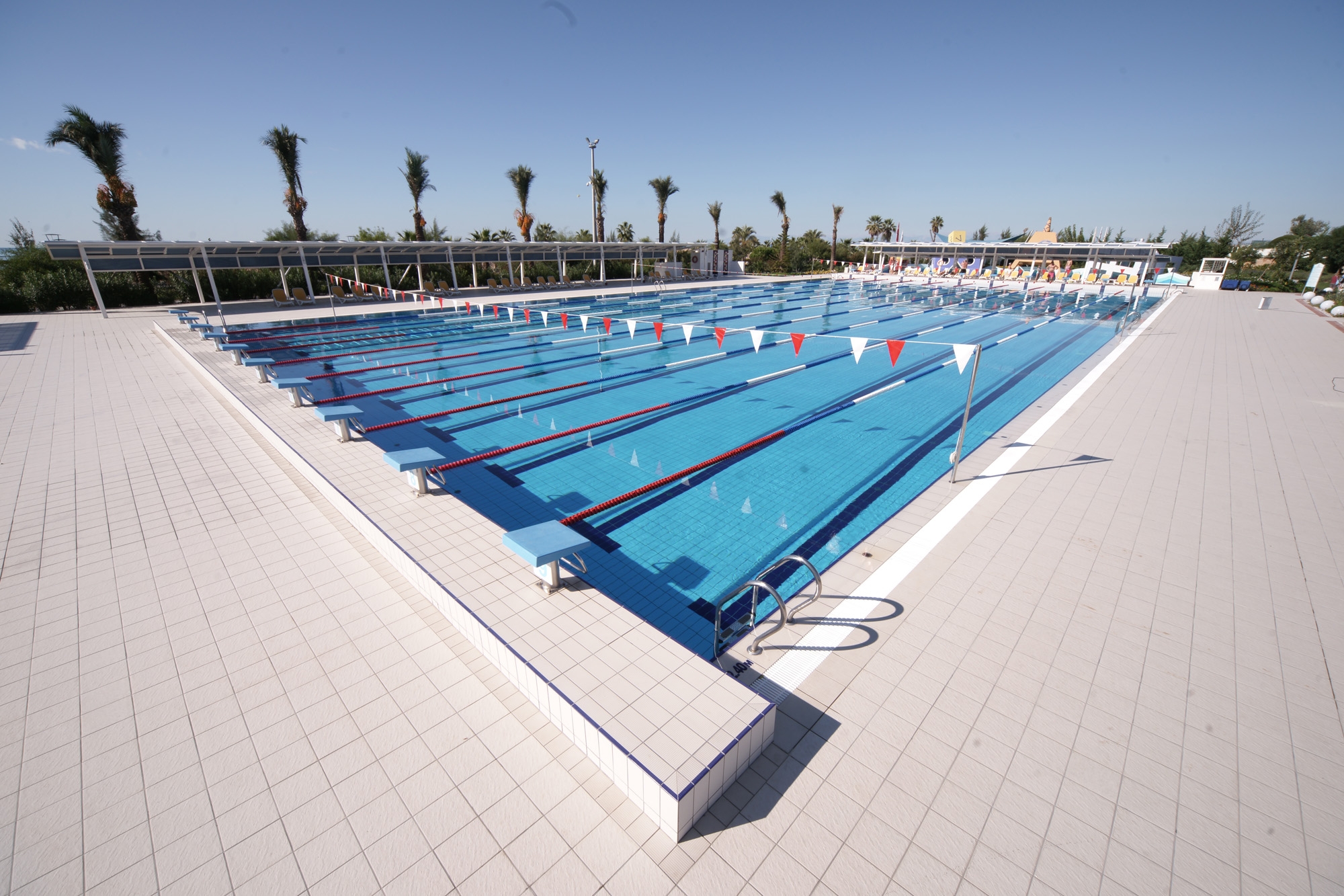 Porcelain Pool Tiles - Olympic Series