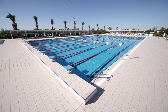 Porcelain Pool Tiles - Olympic Series