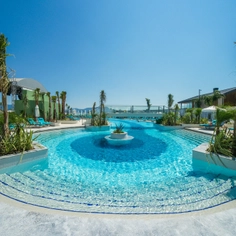 Porcelain Pool Tiles in Fethiye Hotel