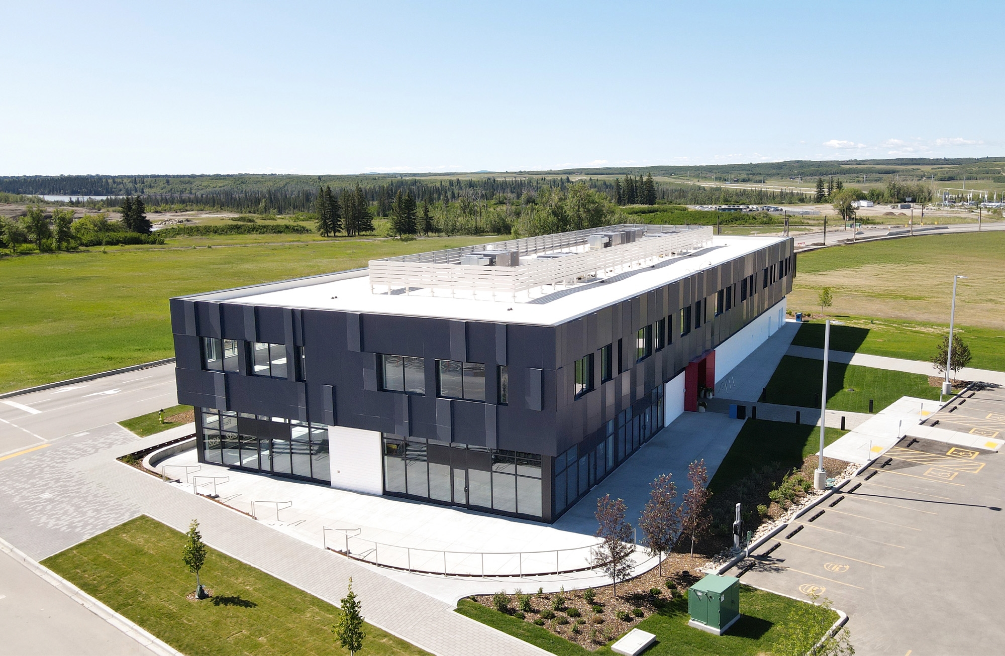 Solar Cladding in Taza Marketing Centre