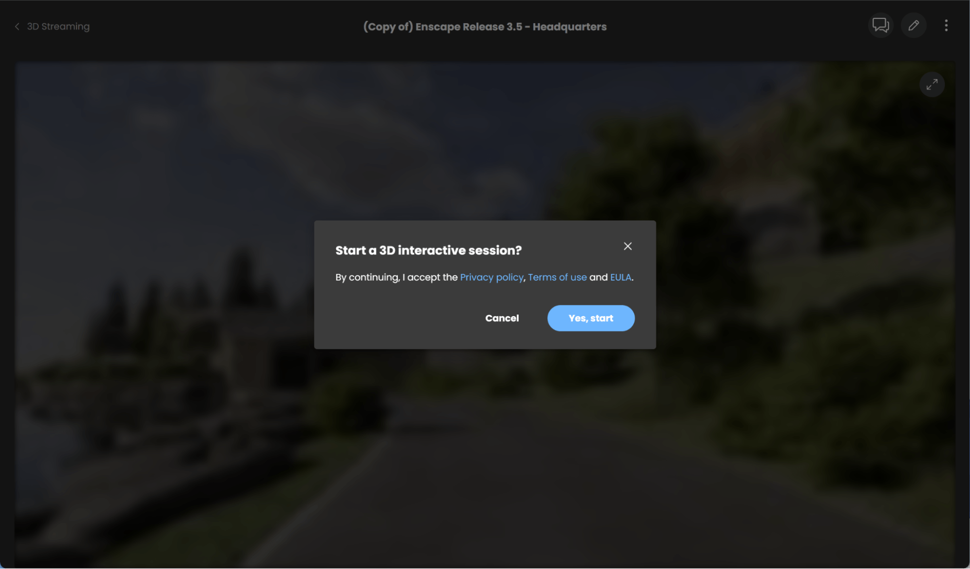 How to Stream Enscape Projects through Chaos Cloud