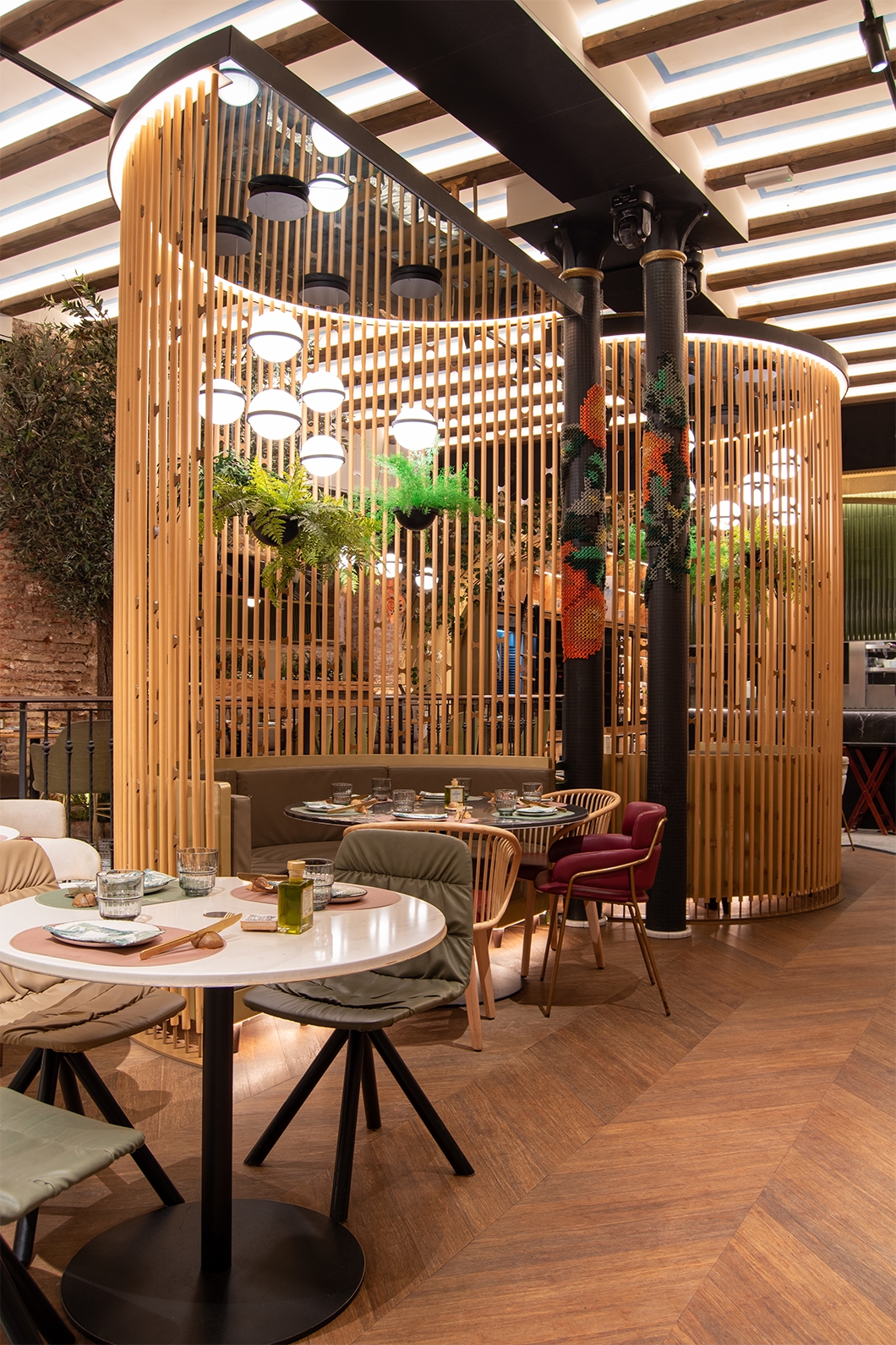 Bathroom Equipment at Restaurant in Valencia