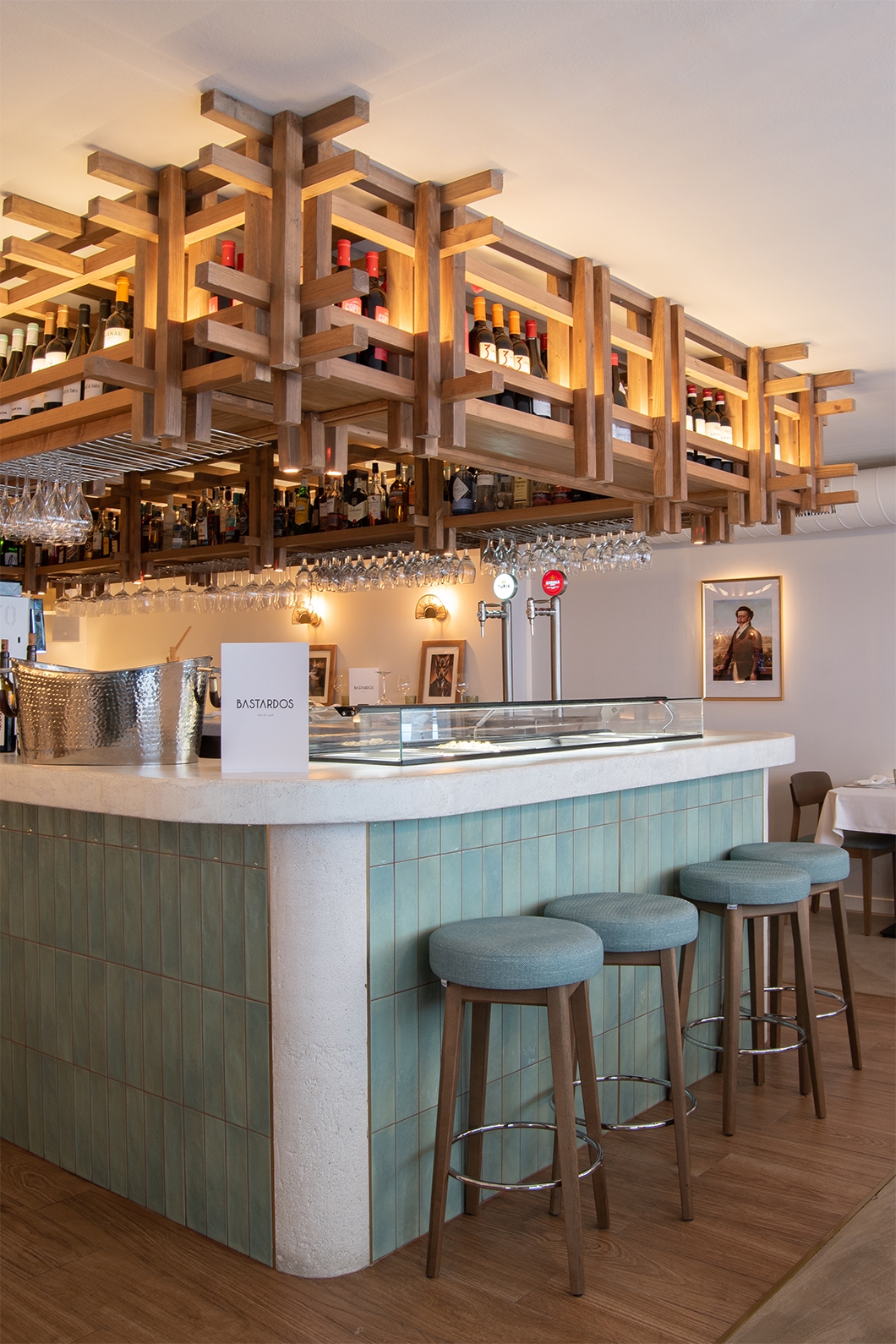 Washroom Equipment at Restaurant in Barcelona