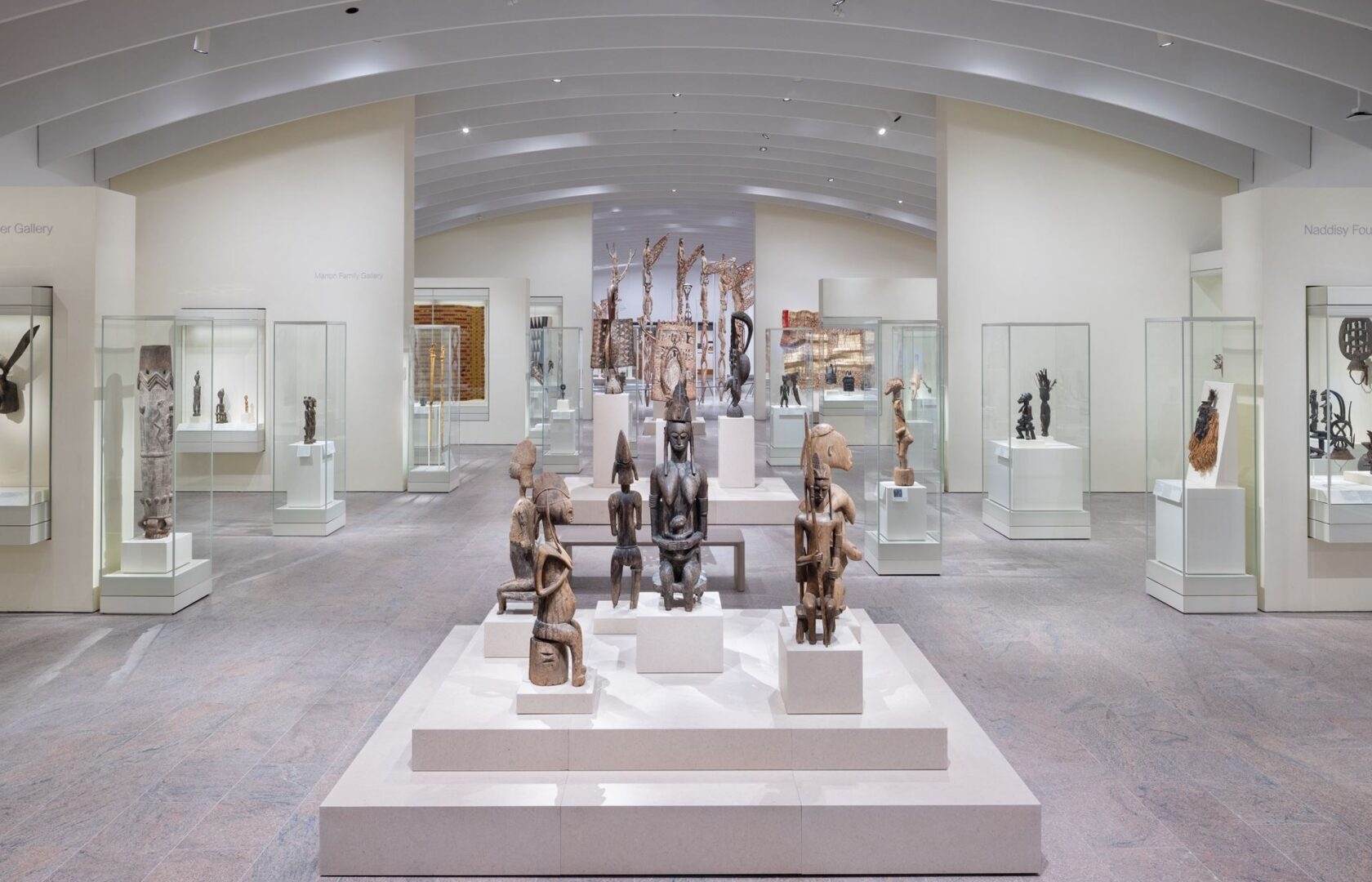 Display Cases at The Metropolitan Museum of Art