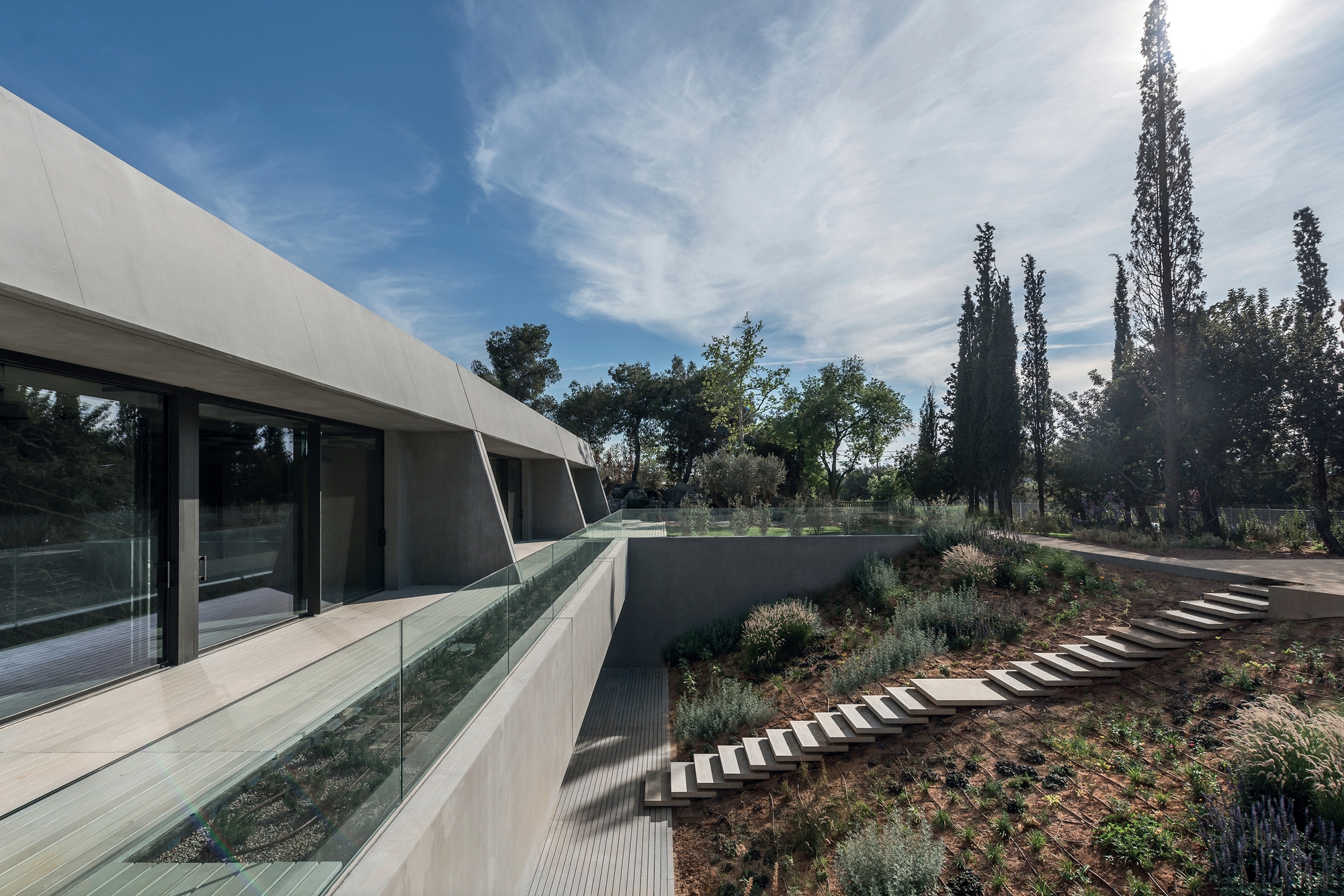 Coated Aluminum Profiles in Attica Office Building