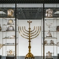 Display Cases at Jewish Museum (NYC)