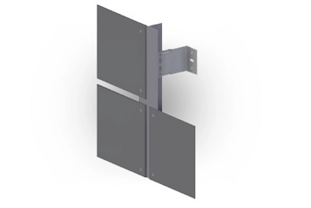 Riveted Panel System on T profile