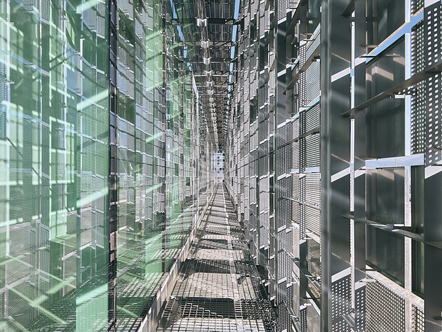 Square Perforated Steel Panels at Kalyon Karapınar