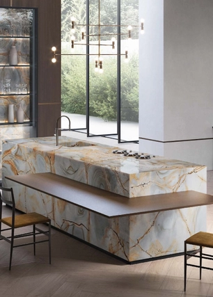 Encimeras porcelánicas y de piedra natural