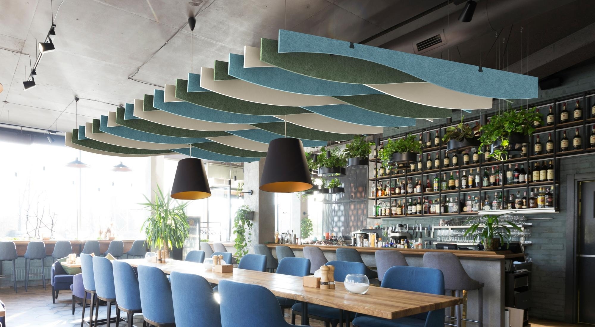 Array Acoustic Ceiling Baffle System