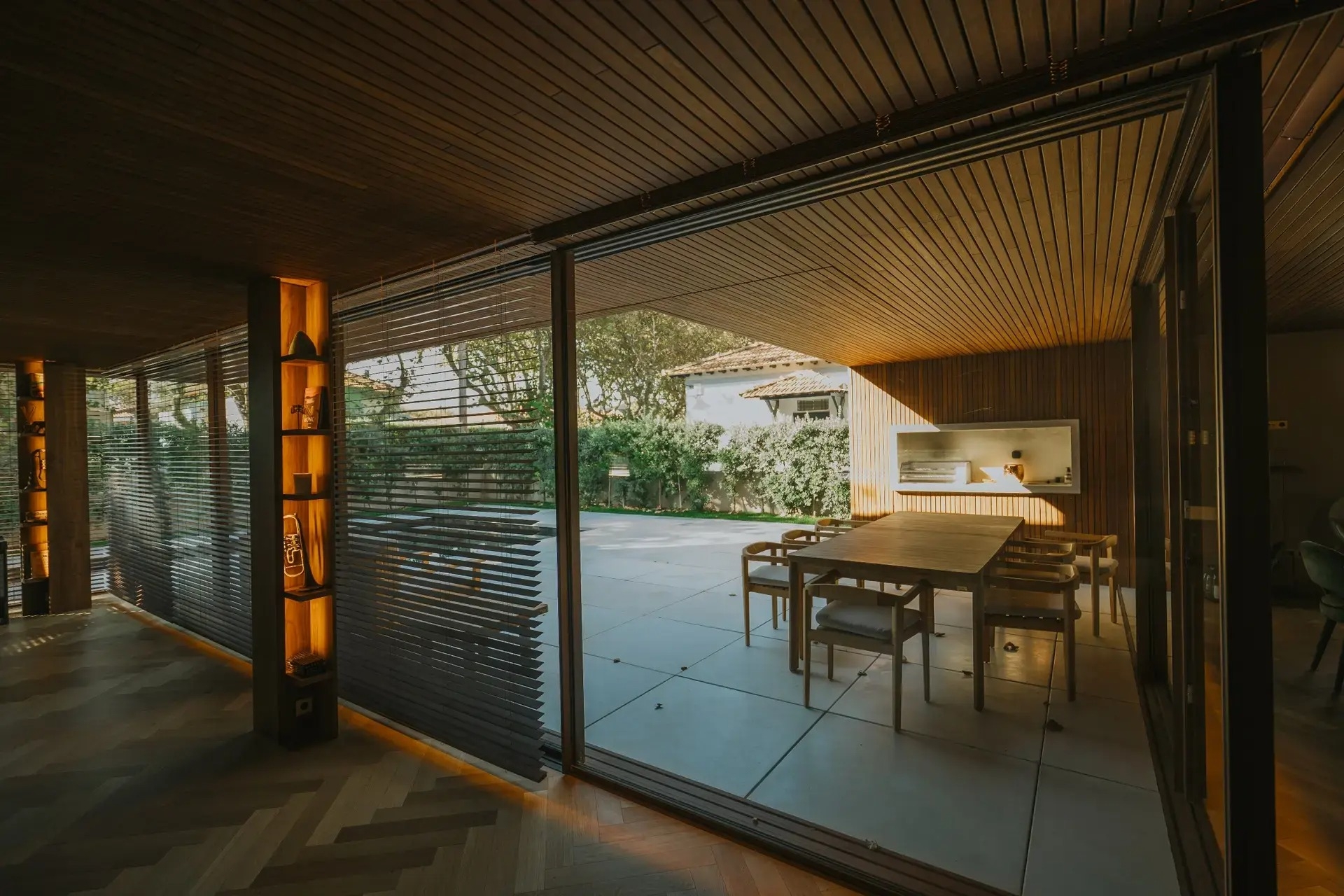 Bamboo Cladding in Miramar Villas
