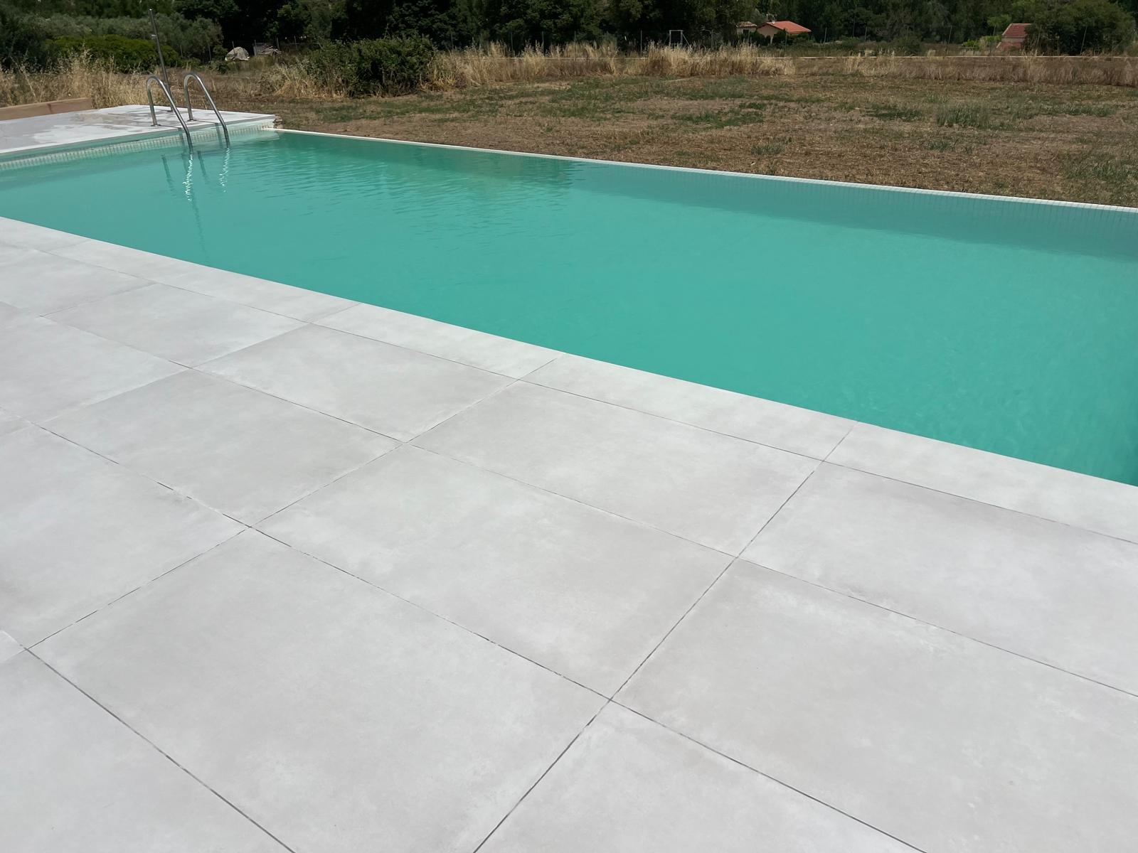 Porcelain Tiles - Imitation Cement Flooring