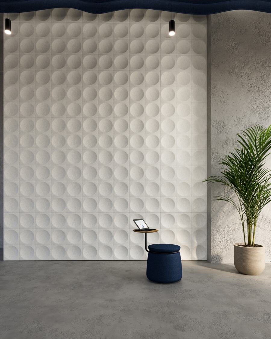 Acoustic Wall Tile - Mycelium