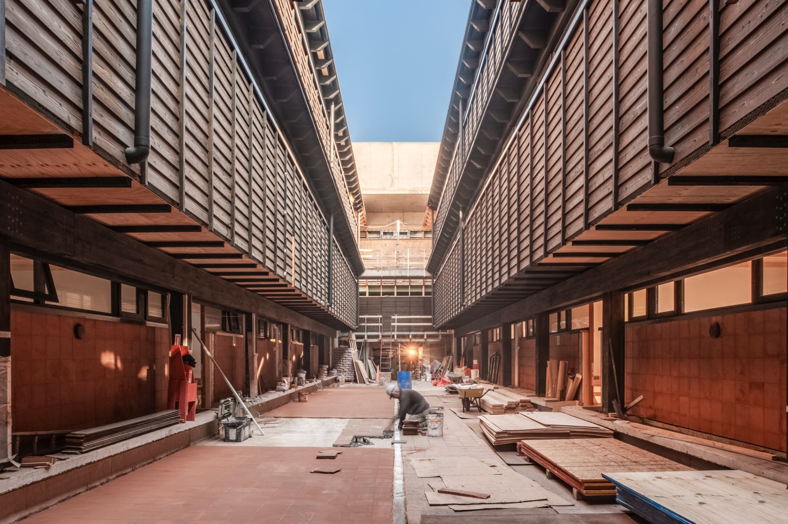 Madera CLT y MLE en Edificio Burgos Net Zero