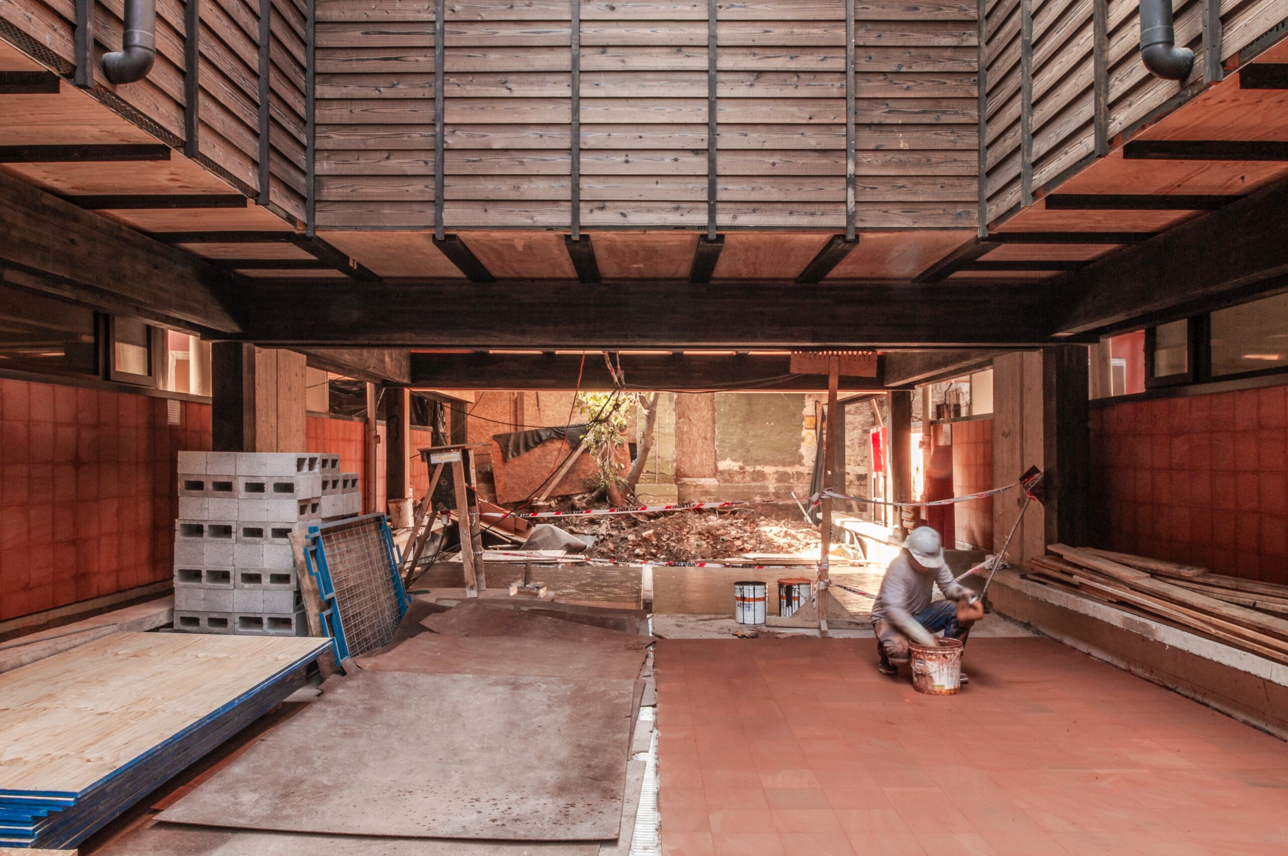 Madera CLT y MLE en Edificio Burgos Net Zero