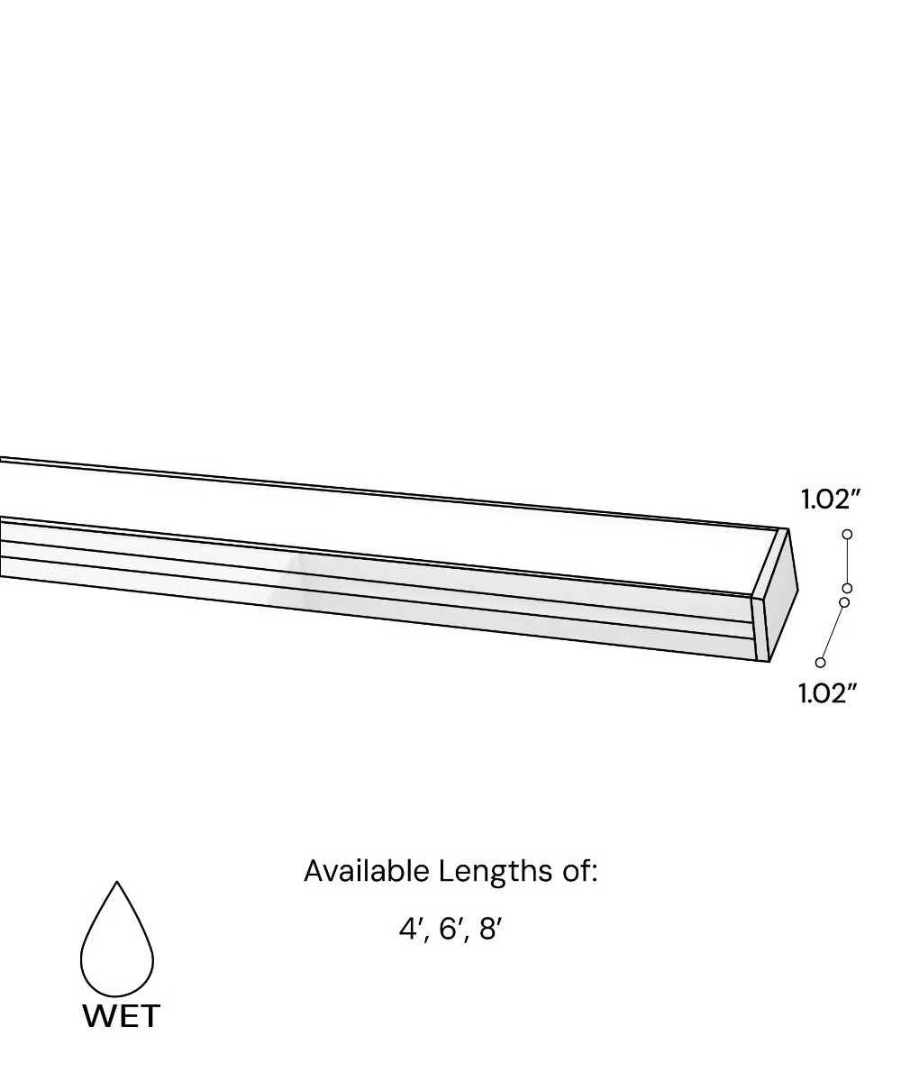 Drive-Over In-Ground Recessed Linear LED Light