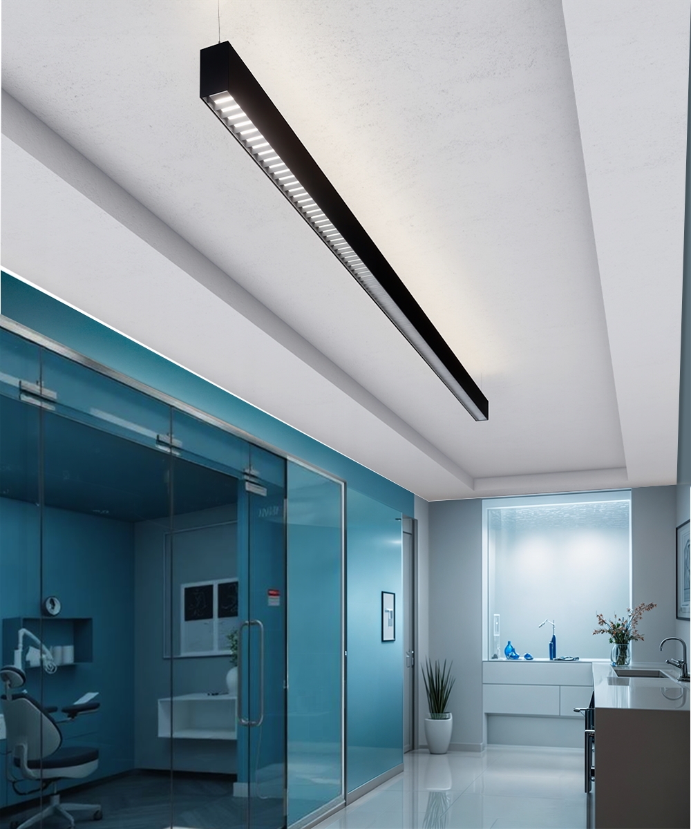 Linear Direct/Indirect LED Fixture