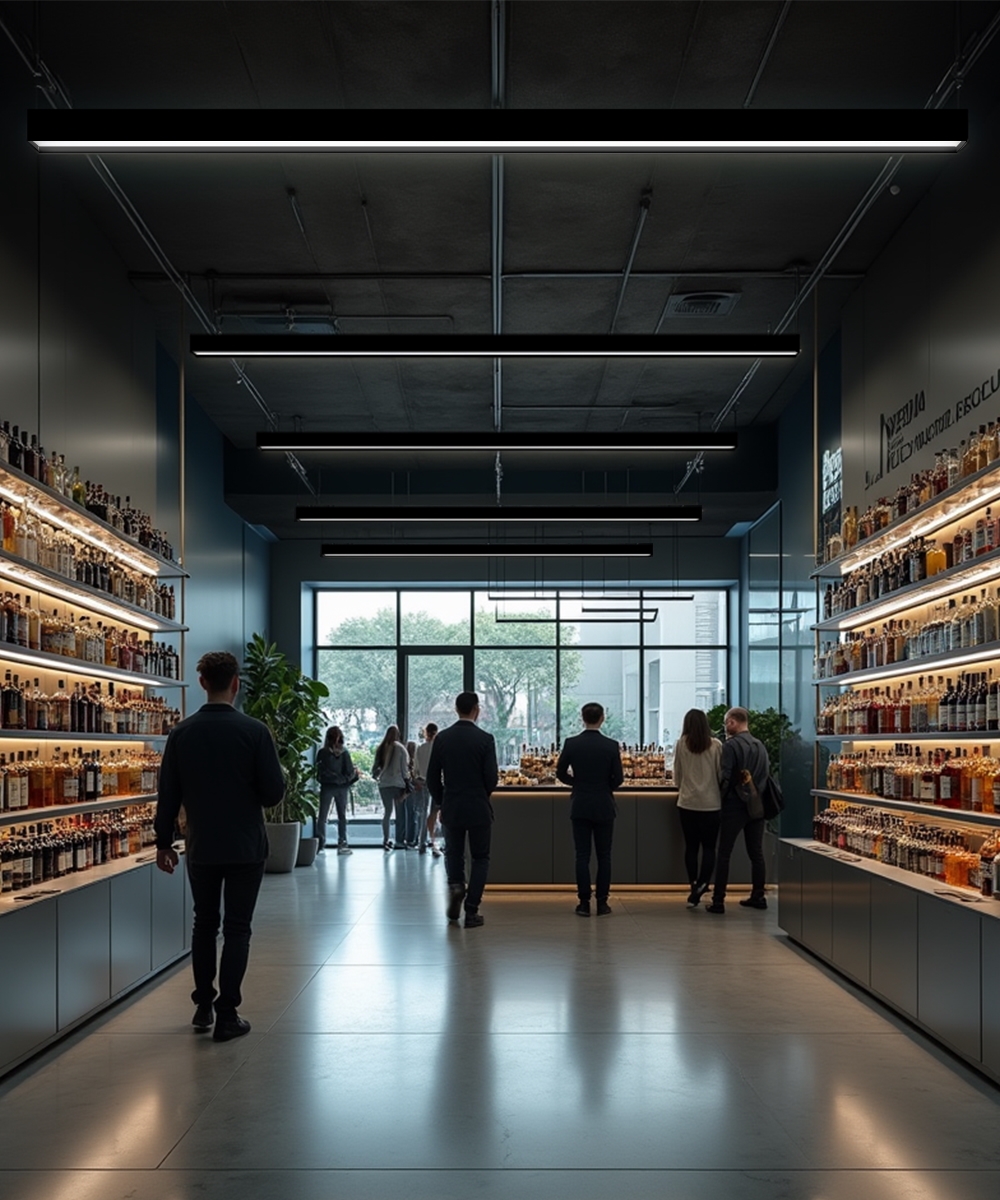 Linear Direct/Indirect LED Fixture