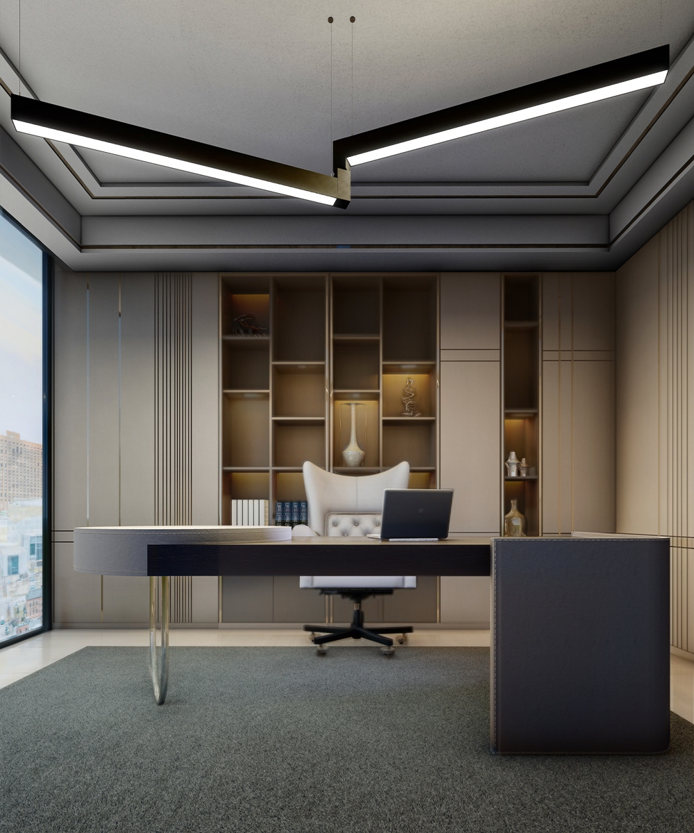 Linear Direct/Indirect LED Fixture