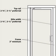 Metallic Doors - Formed Stainless Steel Balanced Door