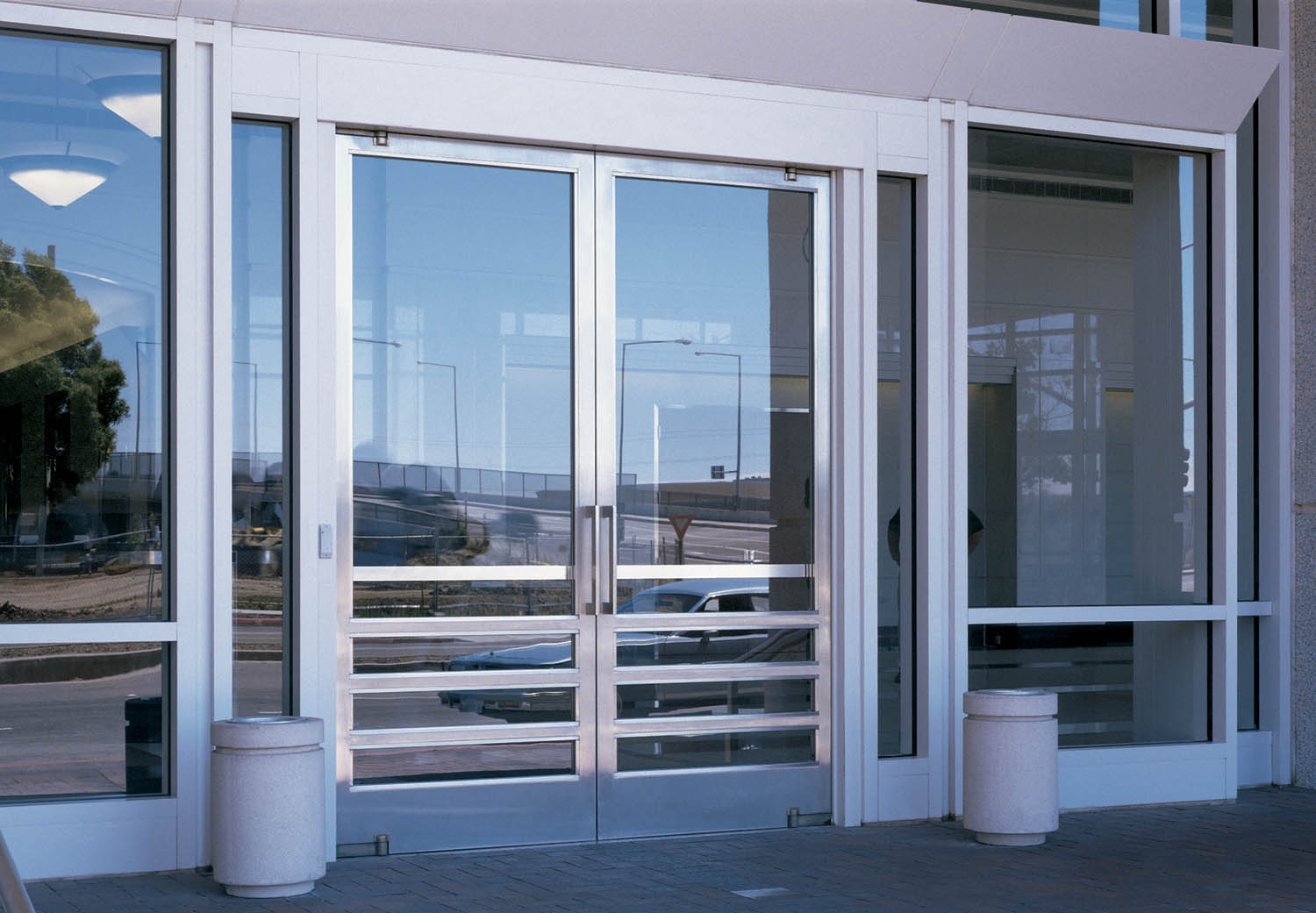 Metallic Doors - Formed Stainless Steel Balanced Door