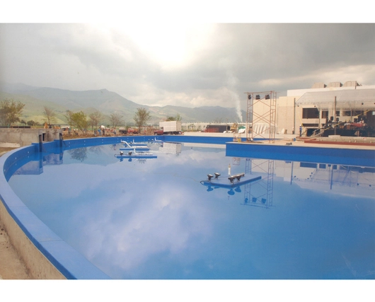 Aplicación de la impermeabilización para piscinas - Sika