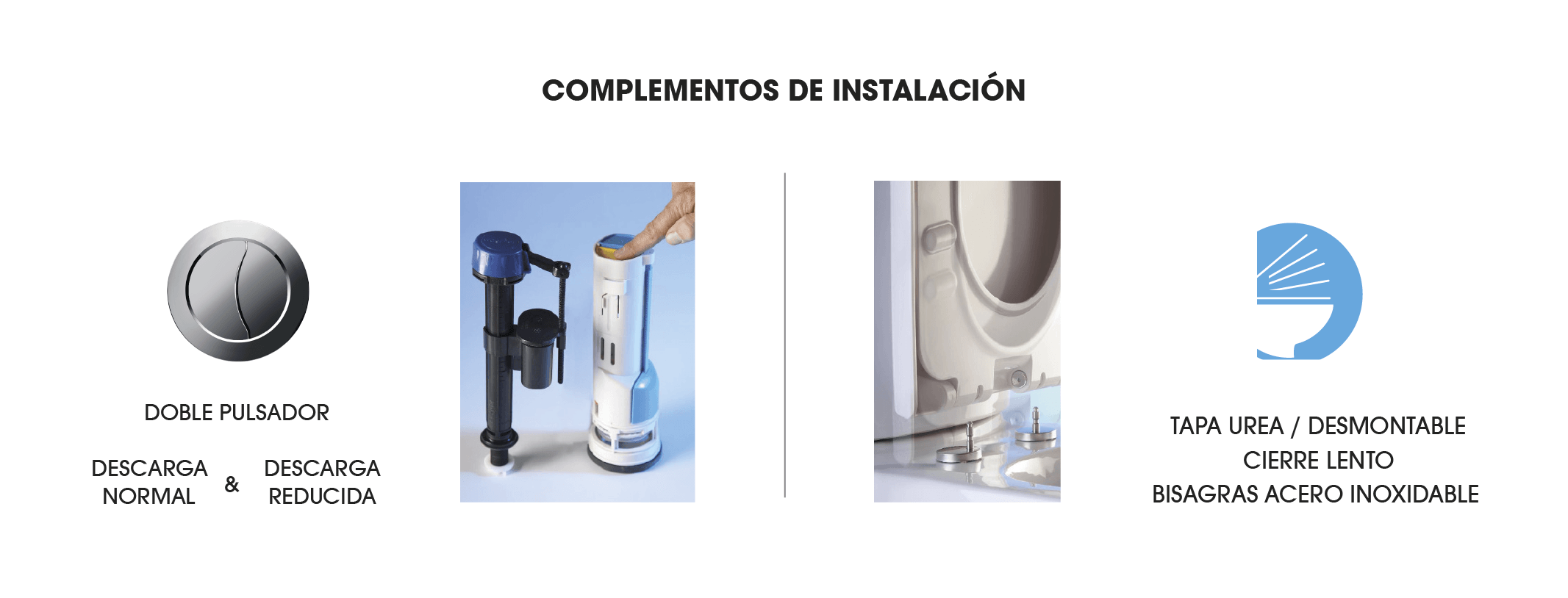 Sanitario One Piece Premium - Wasser