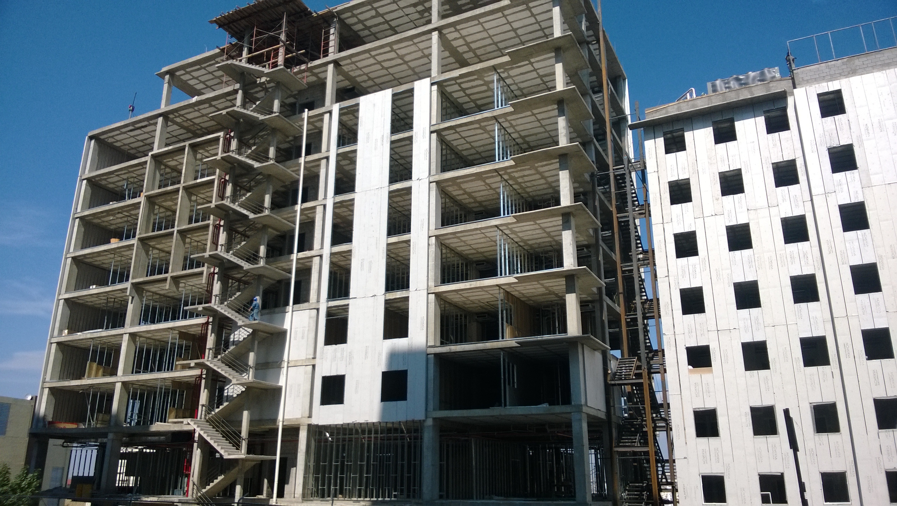 Aplicación en edificación de hoteles