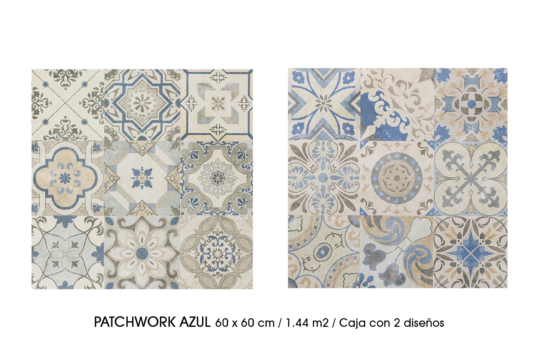 Porcelanato Esmaltado Patchwork / Wasser