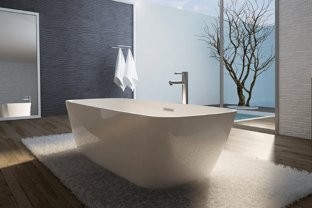 Bañera isla Feuer / Wasser