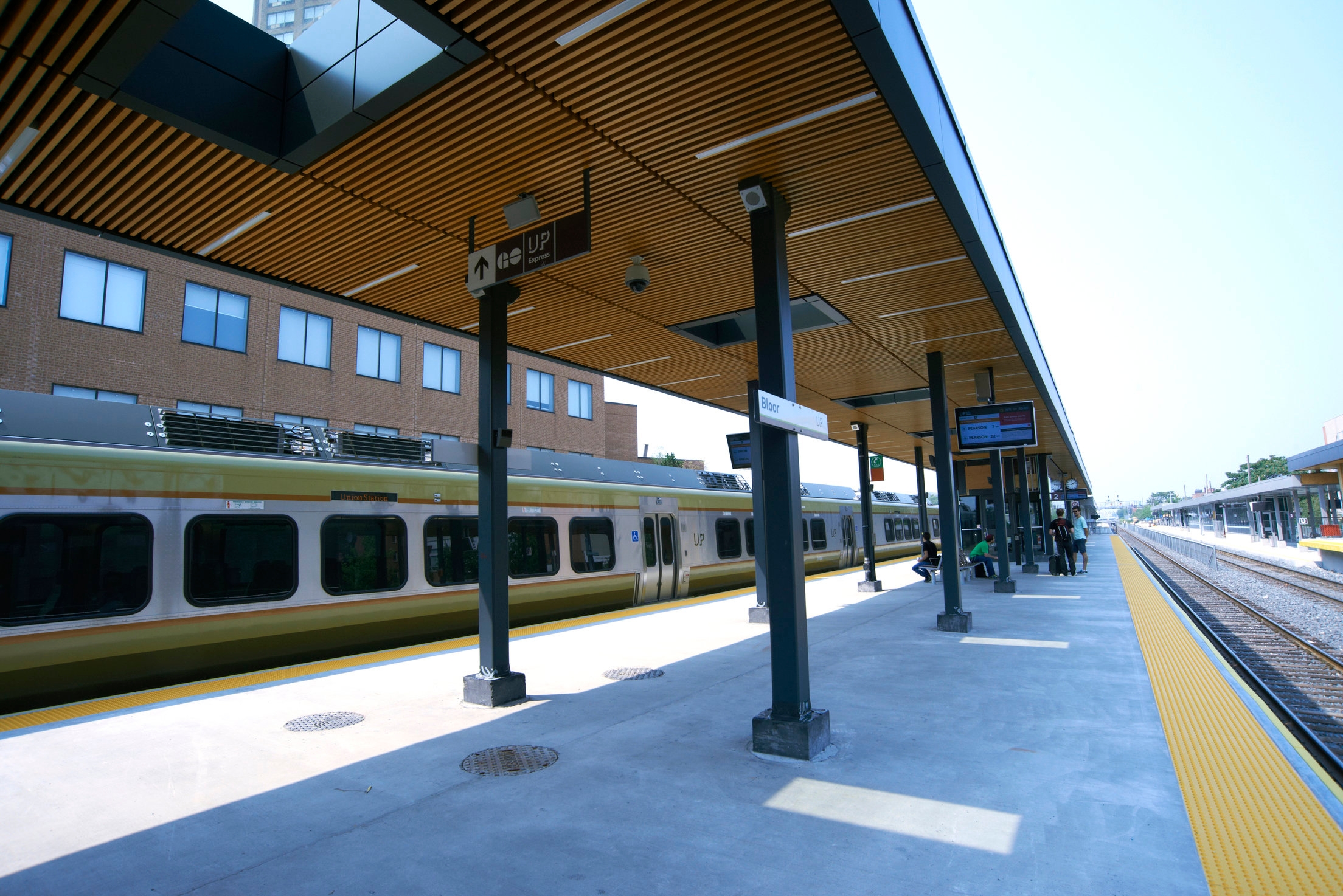 Accoya® Wood at Metrolinx Train Station