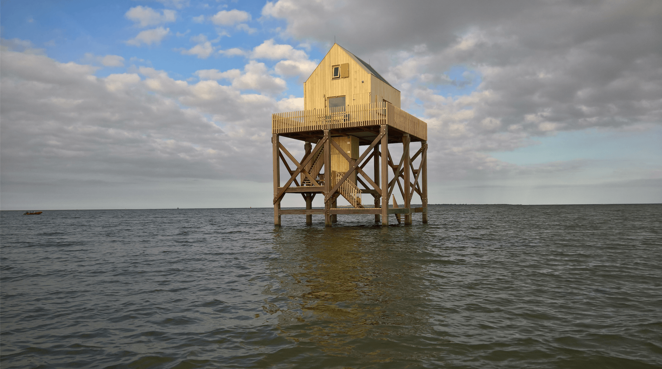 Accoya® Wood at a Rescue House, Waddenzee