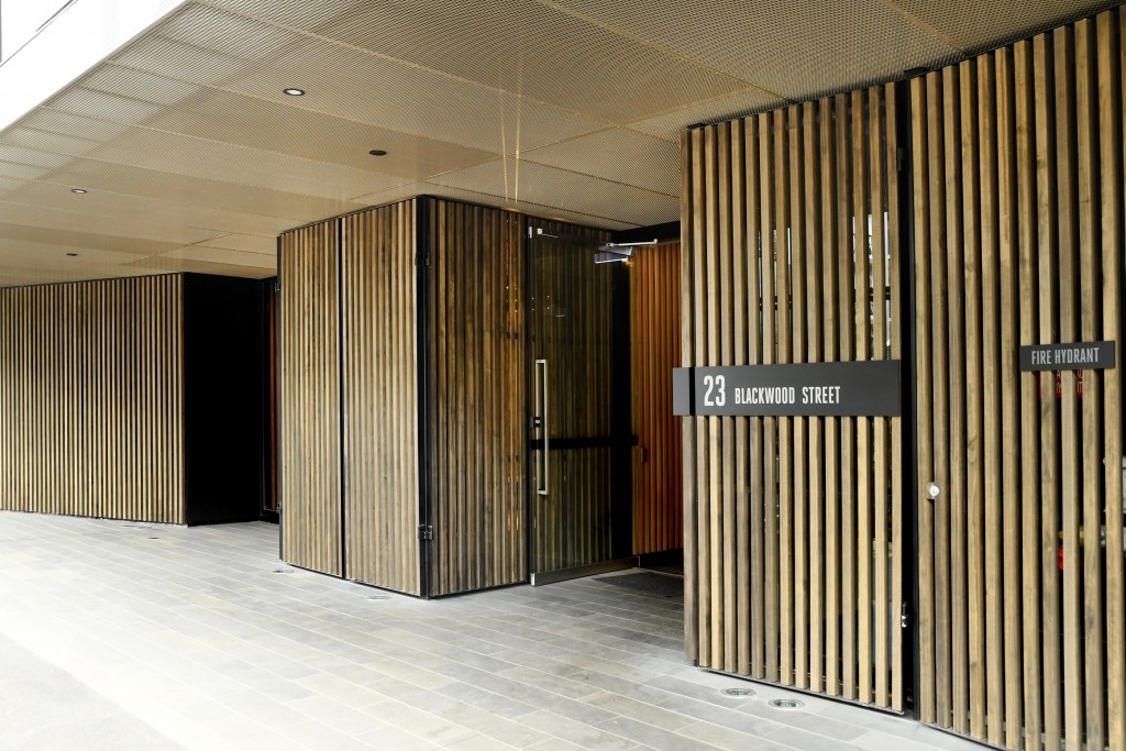 Accoya® Wood in Blackwood Street Apartments, Melbourne