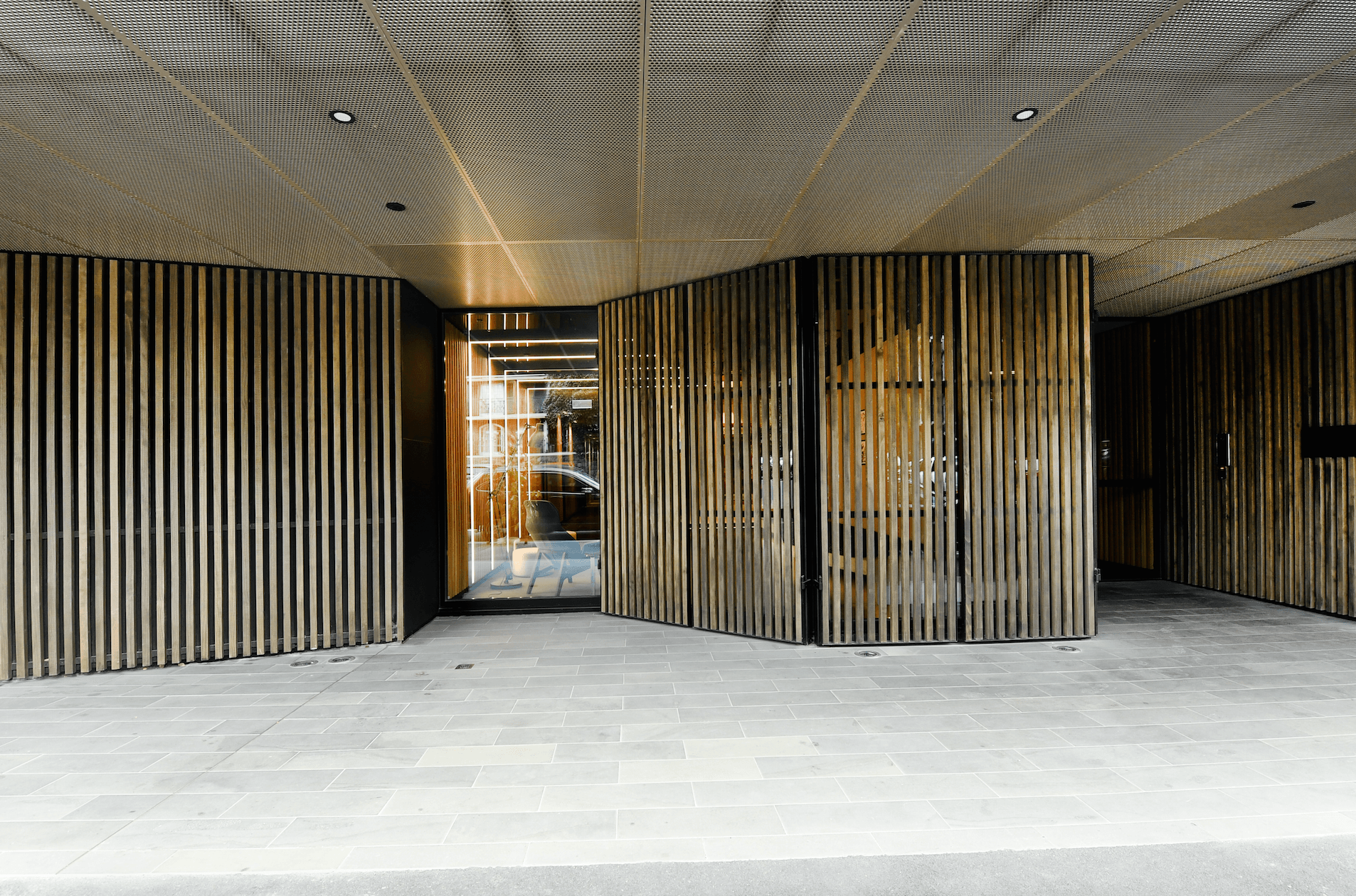 Accoya® Wood in Blackwood Street Apartments, Melbourne