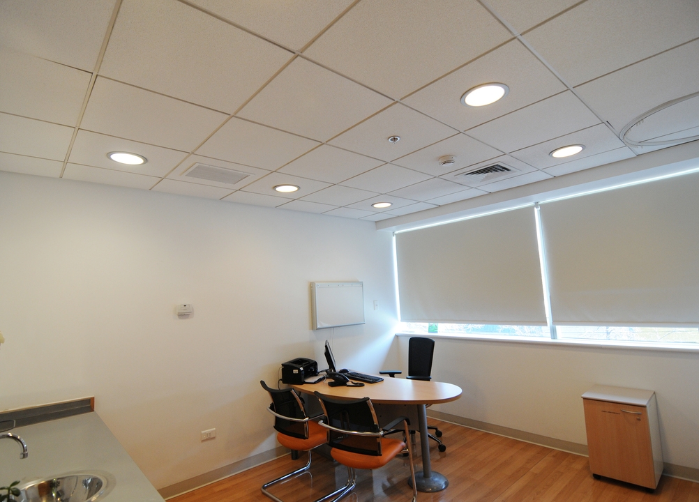 Cielo acústico registrable - Decovinil New Mist XL & Trama