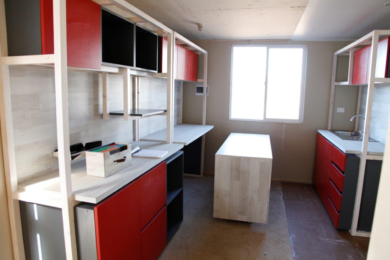 Productos Arauco en Cocinas para  Vivienda Incremental