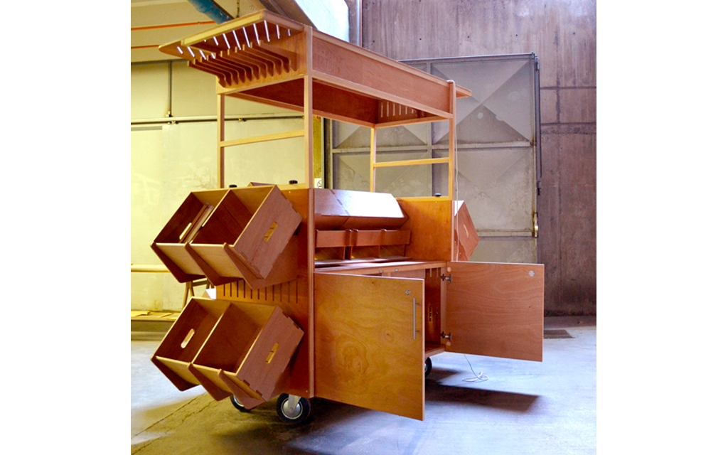 Aplicación Tableros Araucoply - Carritos Popup