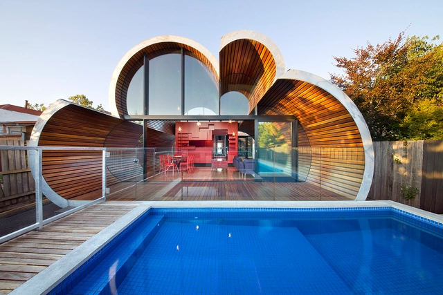 Cloud House / McBride Charles Ryan - Houses, Facade, Arch