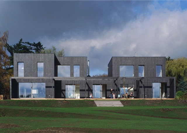 House for two families / Triendl und fessler architekten - Houses, Facade