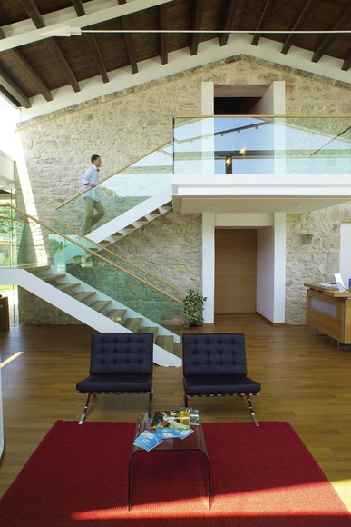 Villa Carlotta / Architrend Architecture - Hotels, Stairs, Facade, Handrail, Beam, Chair, Table