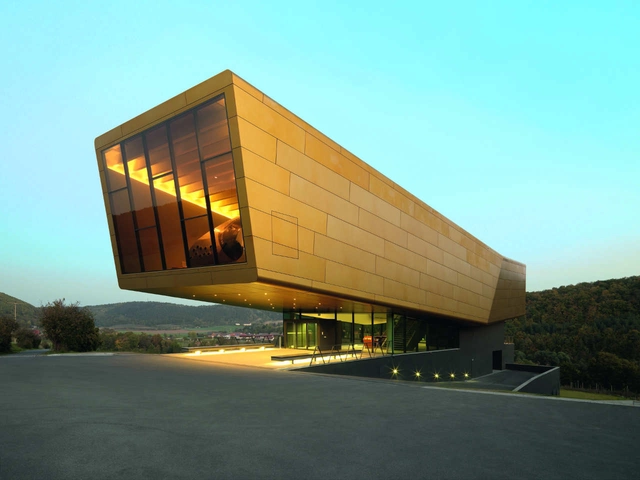 Arche Nebra / Holzer Kobler Architekturen - Visitor Center, Facade