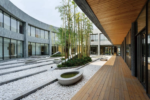 Ming-Tang Hot Spring Resort / CT Design + Cooperation Team - Hotels, Garden, Facade