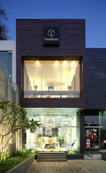 Yamakawa Rattan Showroom / Sidharta Architect - Showroom, Door, Facade