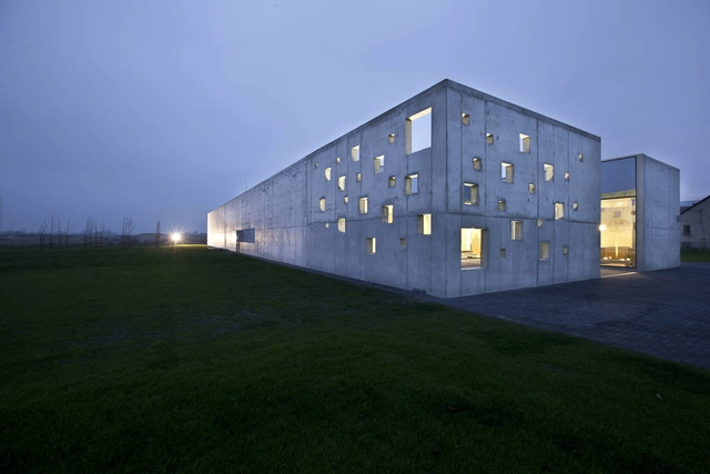 Crematorium / Architectural Bureau G.Natkevicius & Partners -         Crematorium, Facade