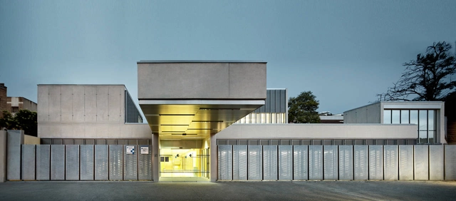 Health Center CAP La Garriga / Roldán + Berengué -  Healthcare Center, Facade, Door